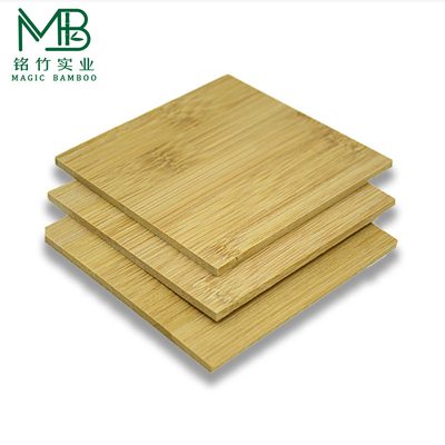 Painéis de madeira compensada de bambu de grãos verticais sólidos 15 mm 18 mm 20 mm