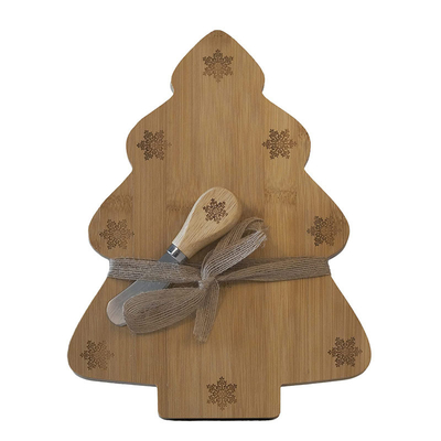 Tabela de corte de árvore de Natal de bambu ecológica