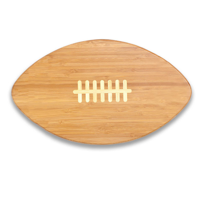 Tabela de corte de queijo de futebol de bambu natural para cozinha doméstica Cor retangular