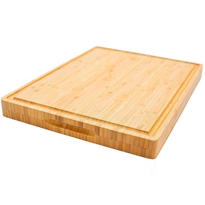 Tabuleiro de charcuterie de bambu com faca