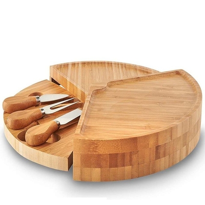 Bate-papo de corte de bambu para cozinha para cortar blocos