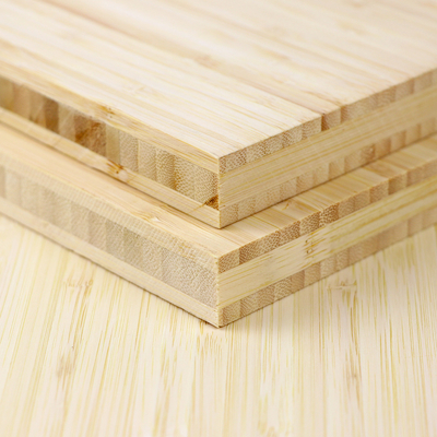 Fabricação de madeira laminada de bambu natural 4x8 folhas