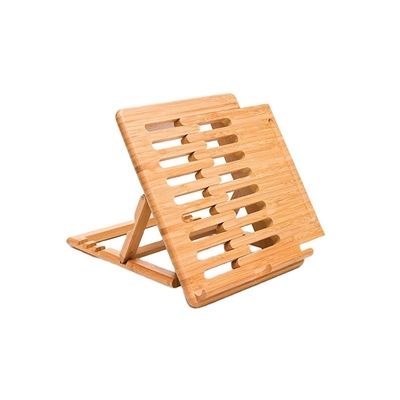 Padrão de bambu em forma de retângulo para livros Tablets e telefones Design multifuncional