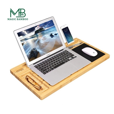 Tela de computador portátil de bambu