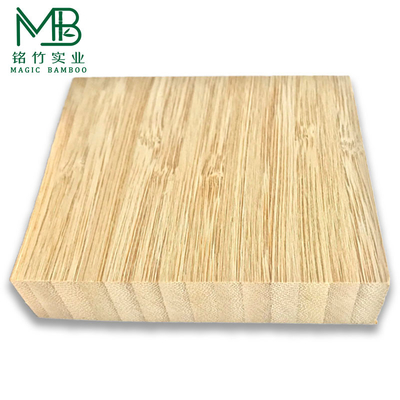 Madeira compensada de bambu com grãos verticais naturais com emissões de formaldeído E0 e material principal de bambu