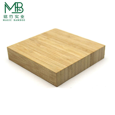 Folha de contraplacado de bambu de grãos verticais personalizáveis com E0 Formaldeído Dimensão e espessura